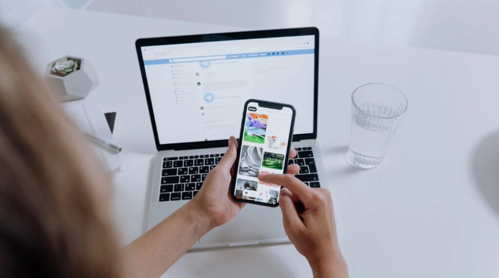 Build a Strong Media Presence, Infographic illustrating steps to develop a social media strategy for businesses, featuring key components and tips.